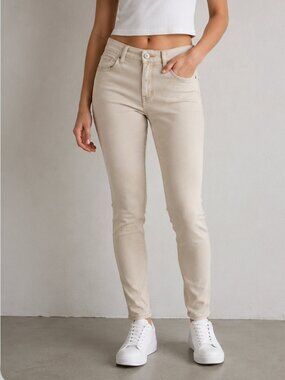 American Eagle Beige Skinny Pants – Size 8